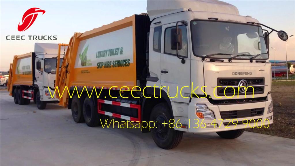 heavy duty 20CBM rubbish compactor trucks ready for shanghai seaport heavy duty 20CBM rubbish compactor trucks ready for shanghai seaport