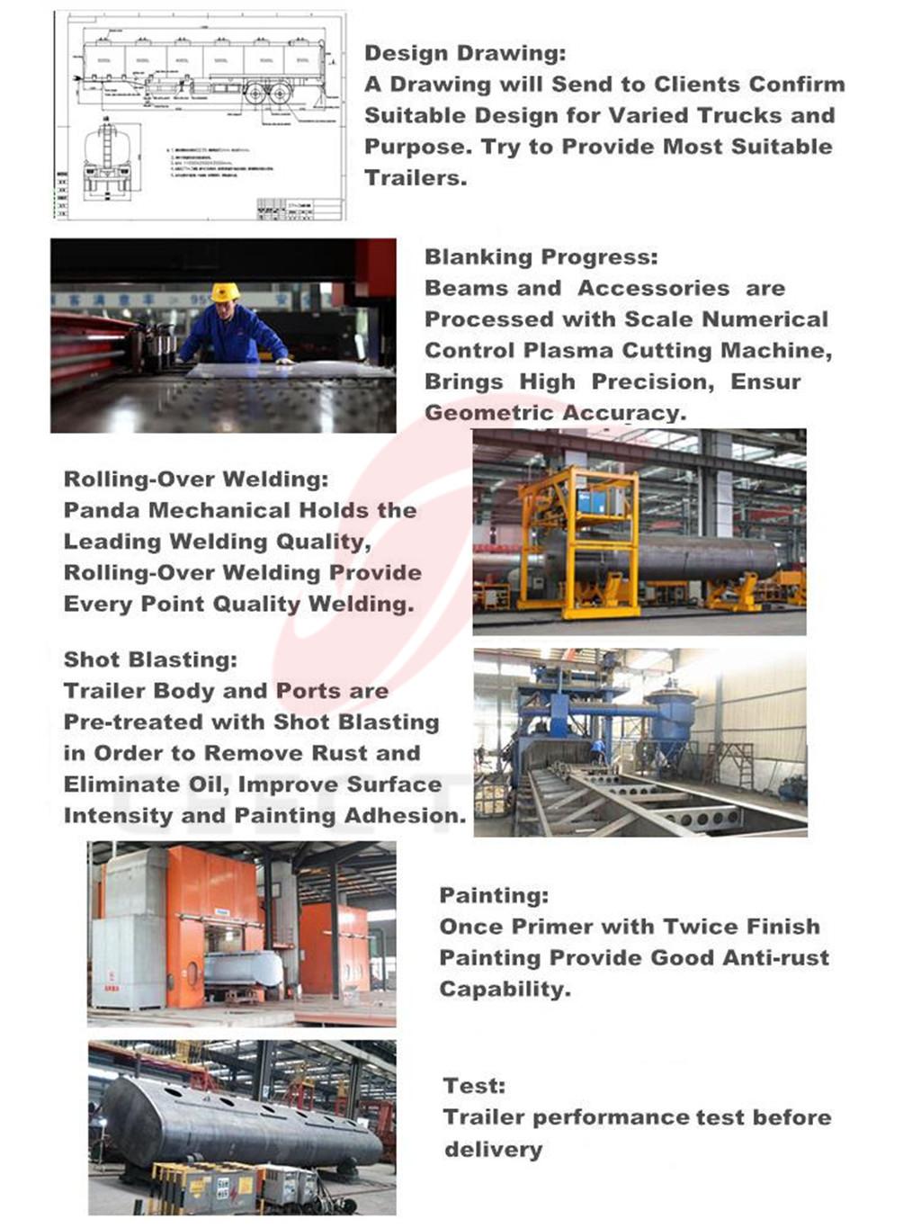 CEEC manufacture FUEL TANKER semitrailer advantages CEEC manufacture FUEL TANKER semitrailer advantages