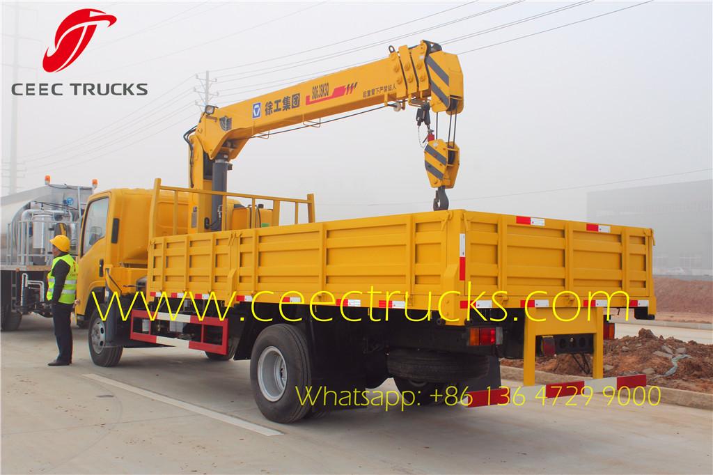 ISUZU 6.3 T truck mounted crane manufacturer supply ISUZU 6.3 T truck mounted crane manufacturer supply