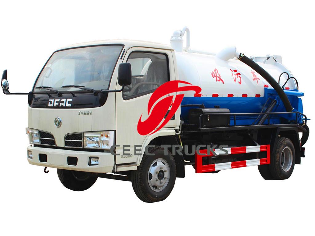 dongfeng mini 3CBM sewage tanker truck dongfeng mini 3CBM sewage tanker truck