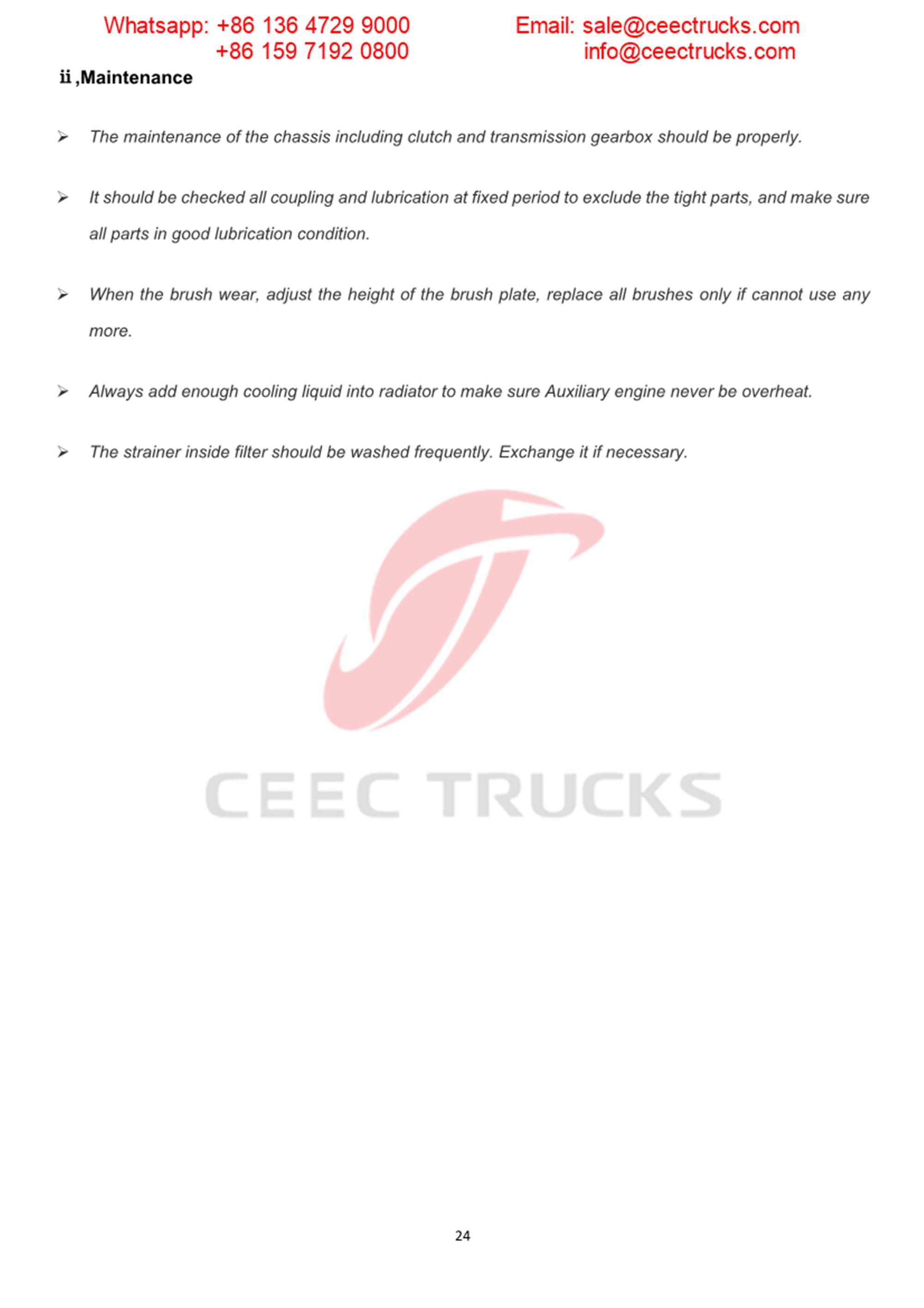 Phillippine customer buy 5CBM isuzu road sweeper truck Phillippine customer buy 5CBM isuzu road sweeper truck