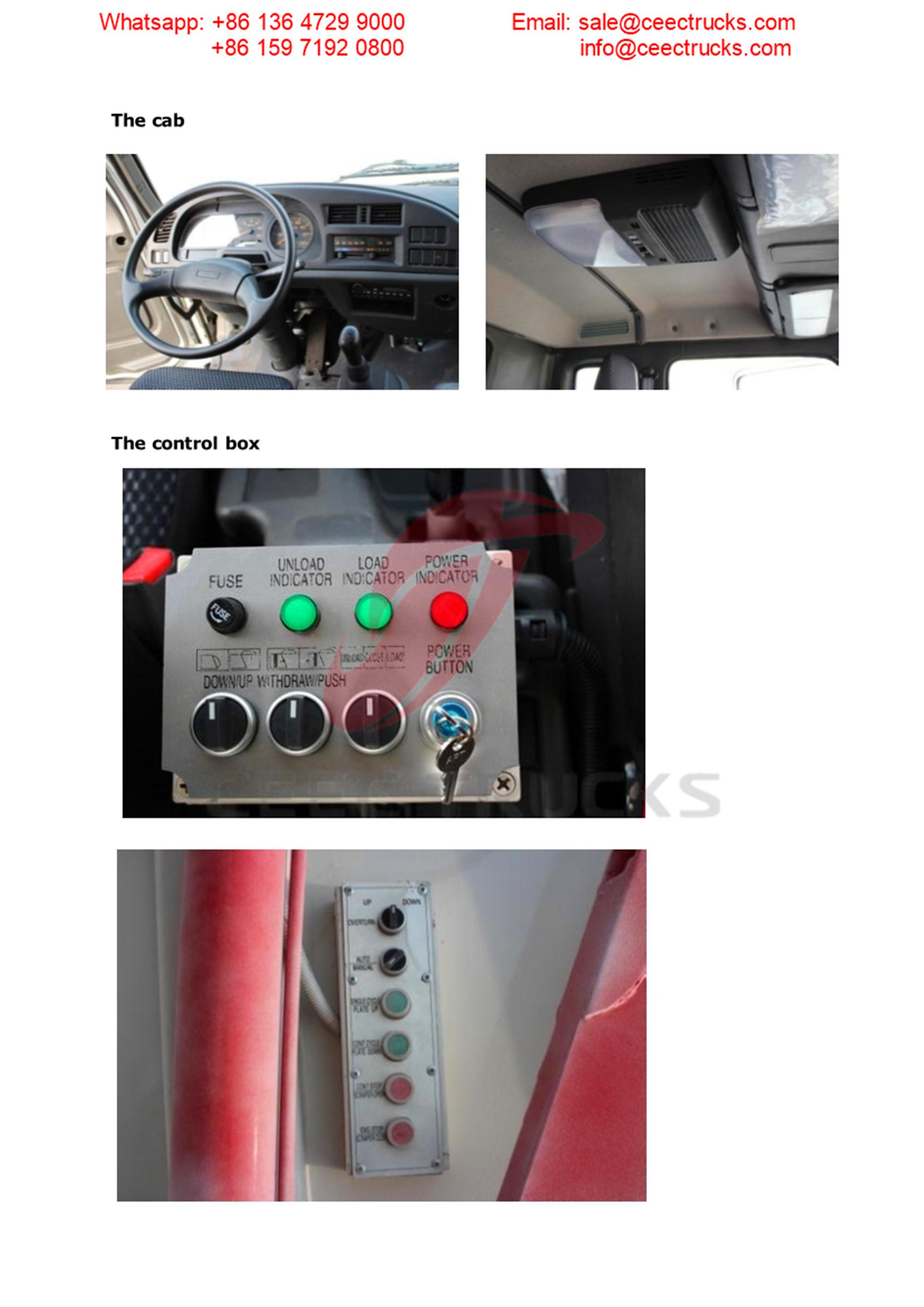 Dominica customer buy ISUZU FVR 12CBM garbage compactor truck Dominica customer buy ISUZU FVR 12CBM garbage compactor truck