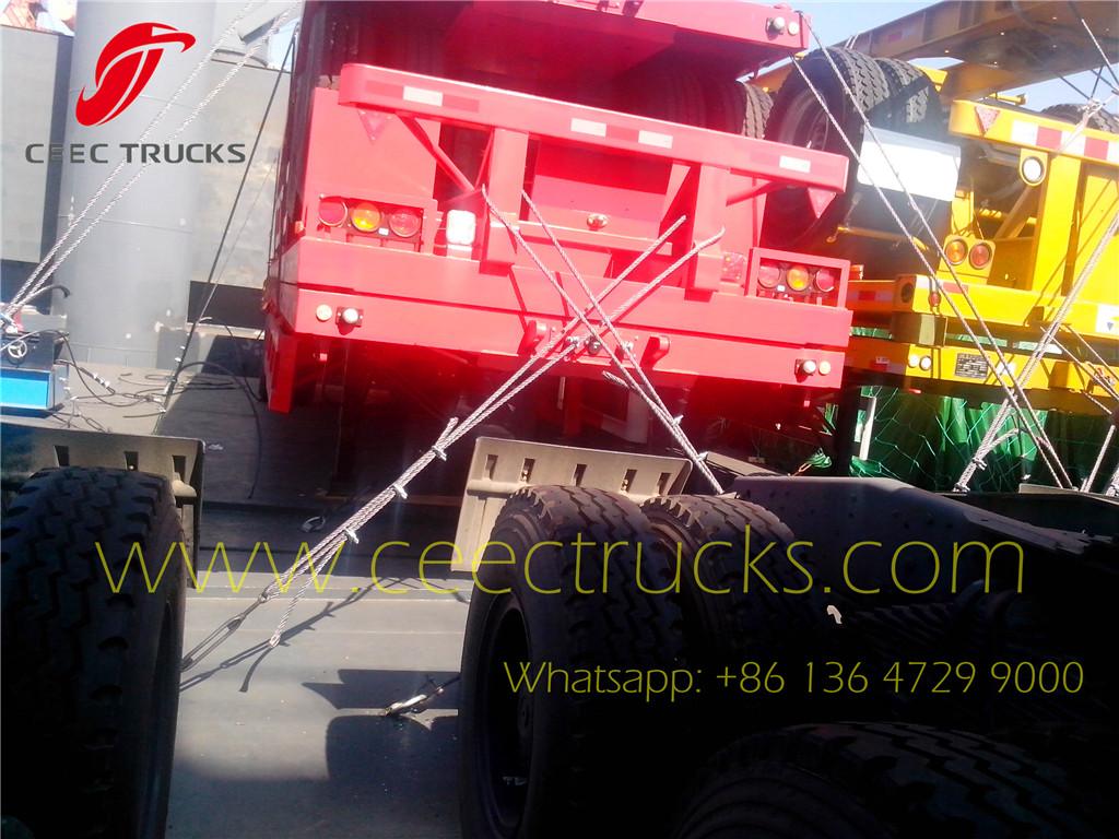 40feet flat bed semitrailer exported Costa Rica 40feet flat bed semitrailer exported Costa Rica