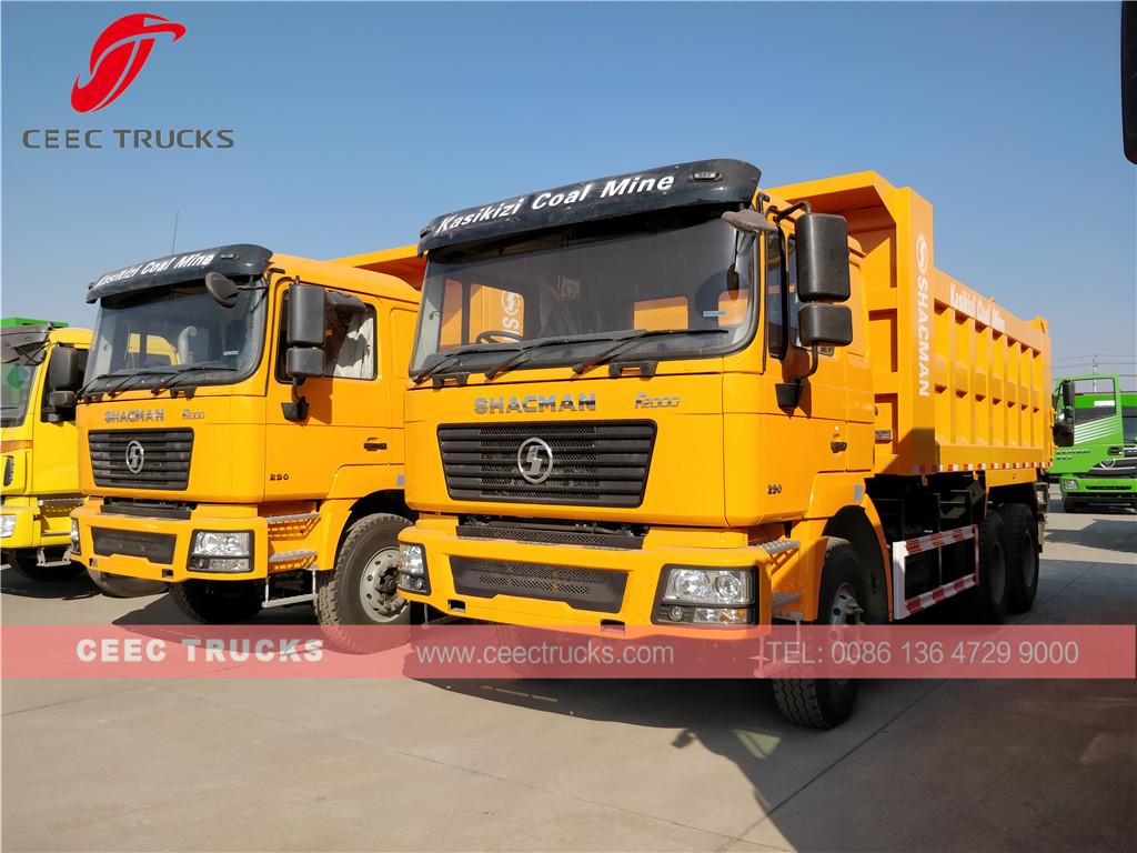 SHACMAN RHD tipper truck export Uganda Kasikizi SHACMAN RHD tipper truck export Uganda Kasikizi