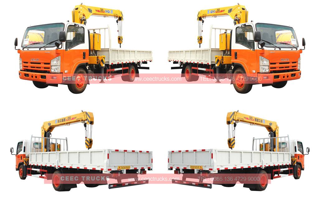 ISUZU 5tons crane mounted truck overview ISUZU 5tons crane mounted truck overview