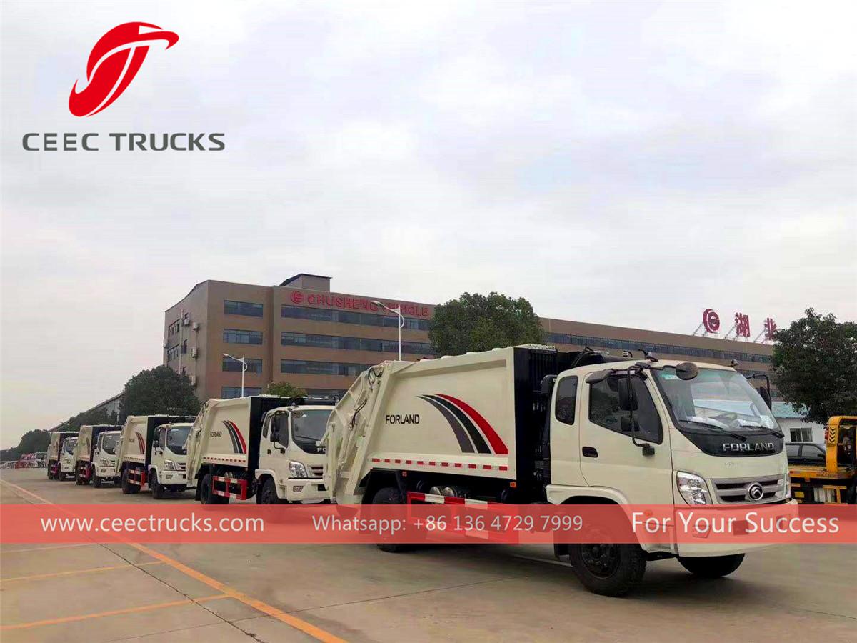 foton garbage compactor truck foton garbage compactor truck