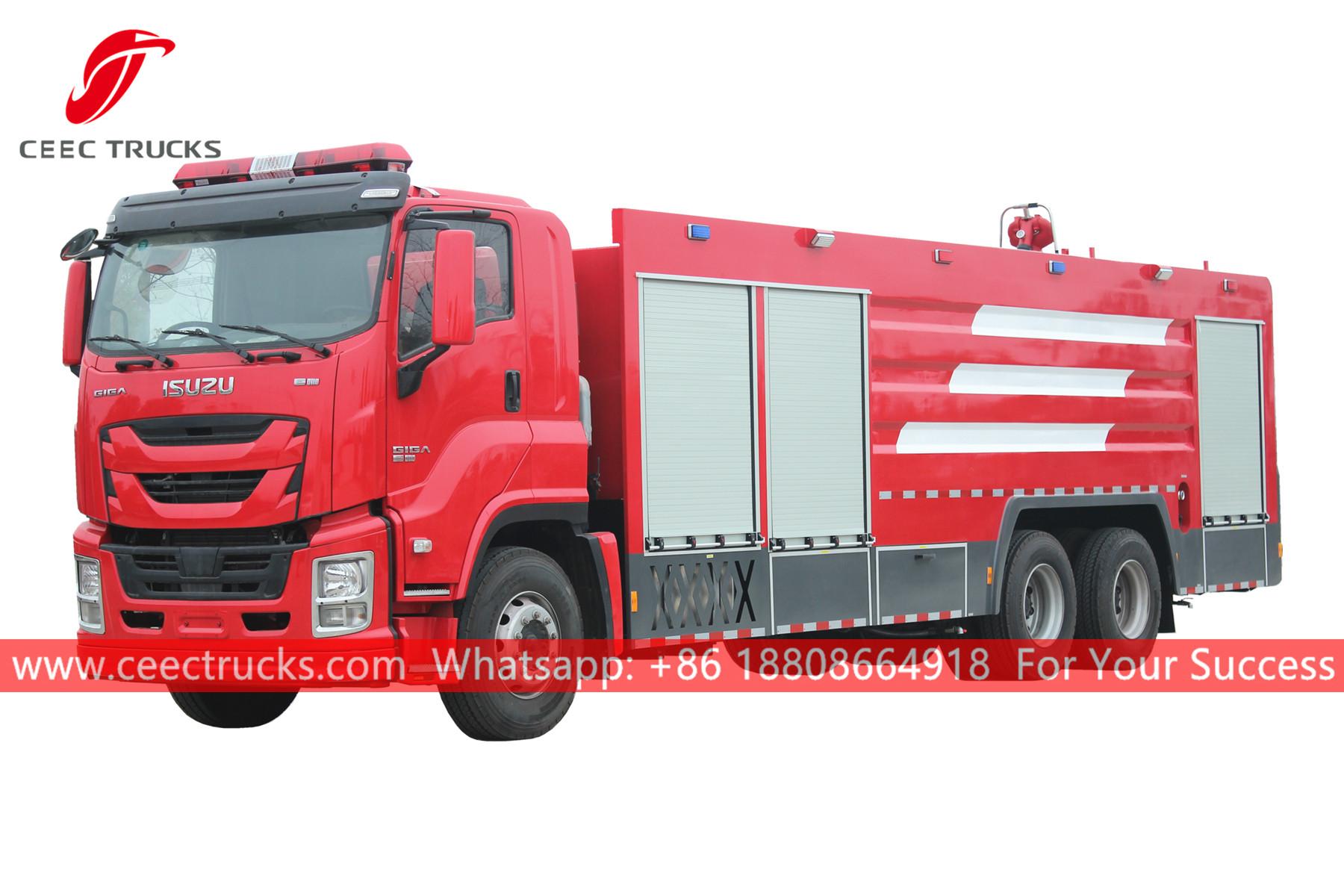 ISUZU GIGA Water-foam fire truck for sale ISUZU GIGA Water-foam fire truck for sale