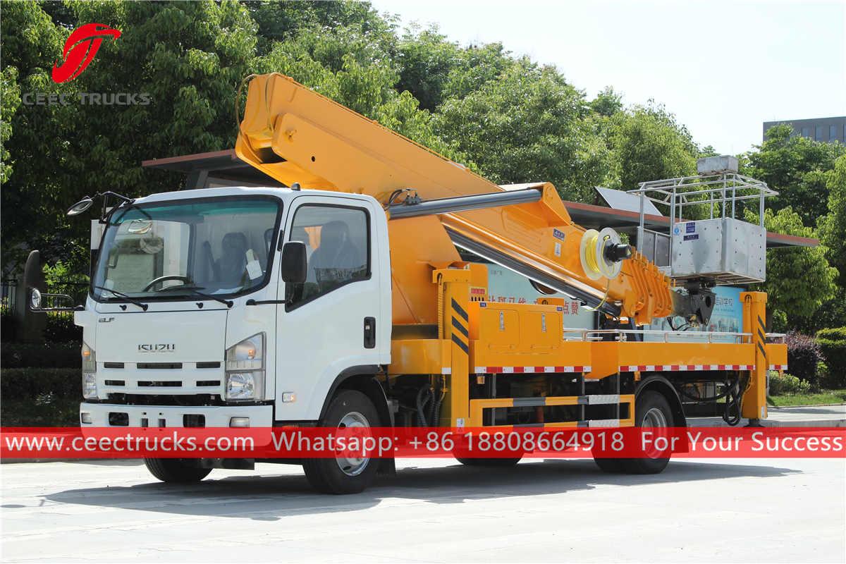 ISUZU truck mounted telescopic boom lift ISUZU truck mounted telescopic boom lift