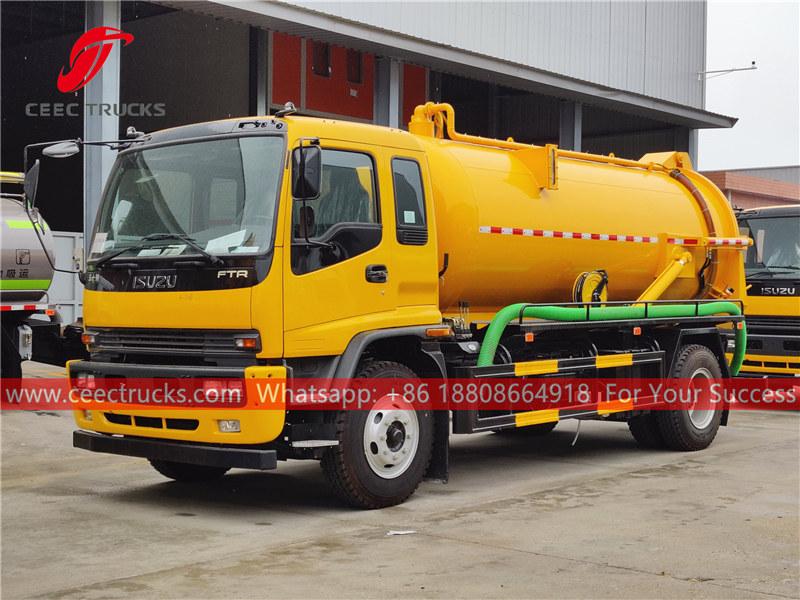 ISUZU 10,000 liters vacuum truck ISUZU 10,000 liters vacuum truck