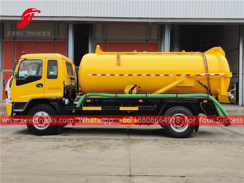 ISUZU FTR sewer tanker truck ISUZU FTR sewer tanker truck
