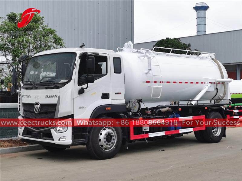 FOTON 10CBM sewage cleaning truck FOTON 10CBM sewage cleaning truck