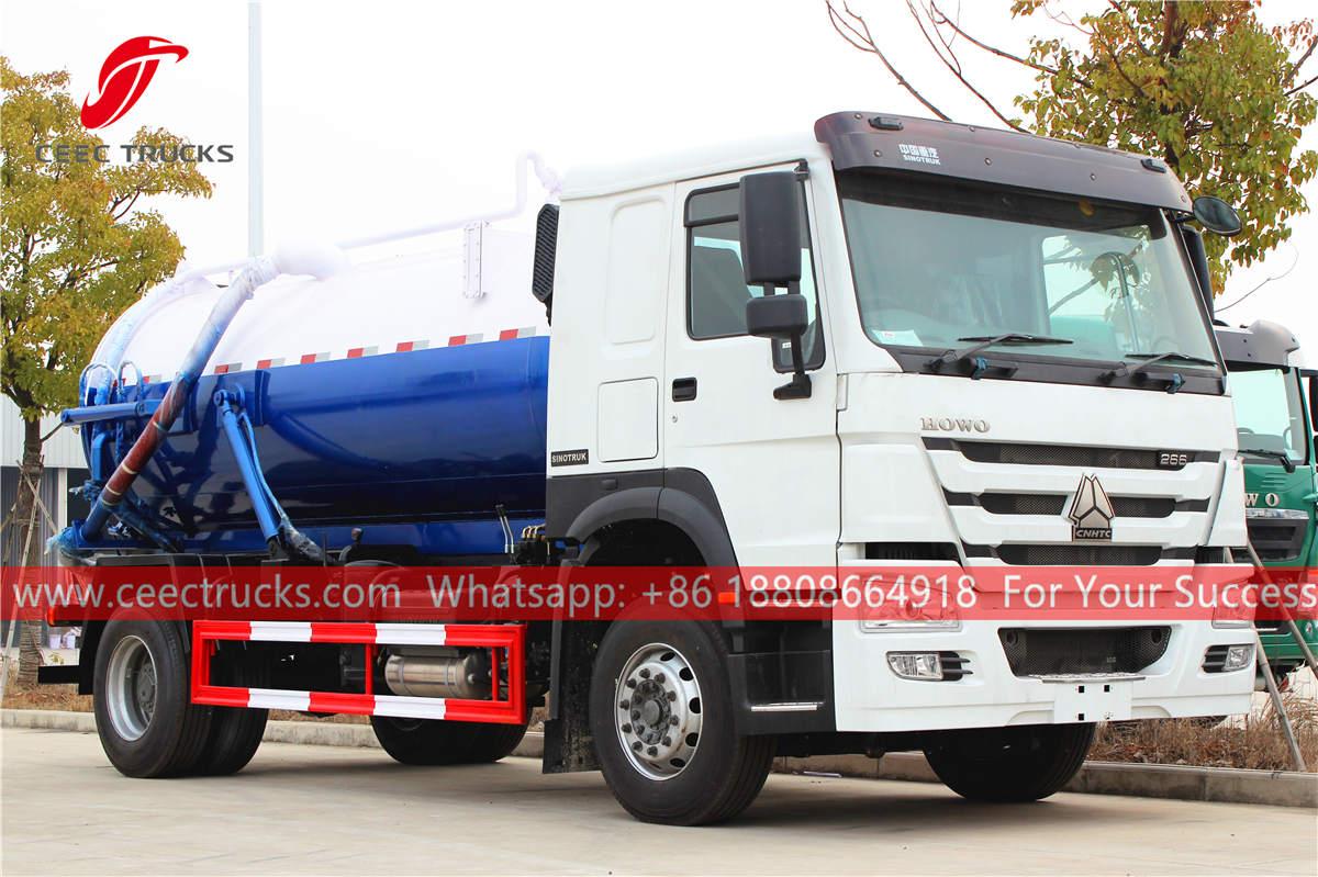 HOWO 4x2 sewage treatment truck HOWO 4x2 sewage treatment truck