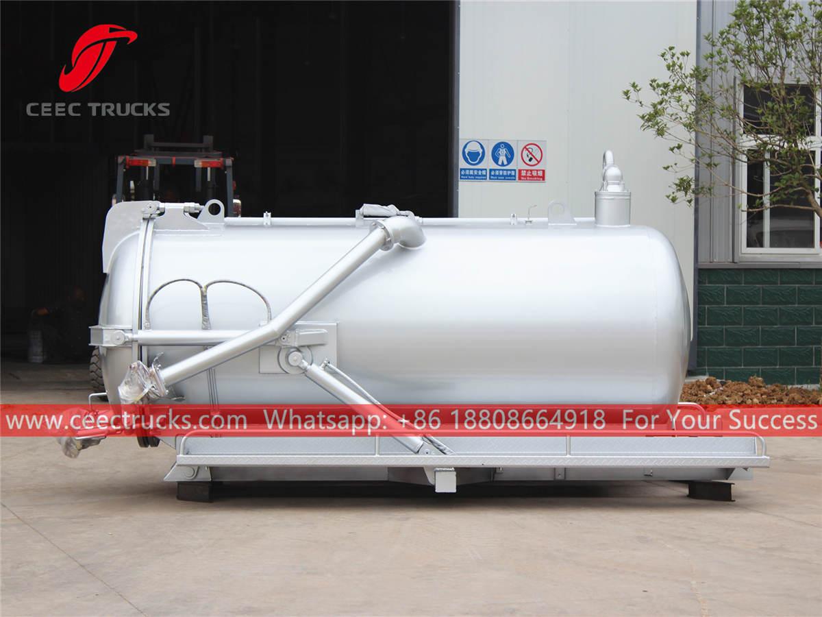 3 CBM vacuum tanker equipment 3 CBM vacuum tanker equipment