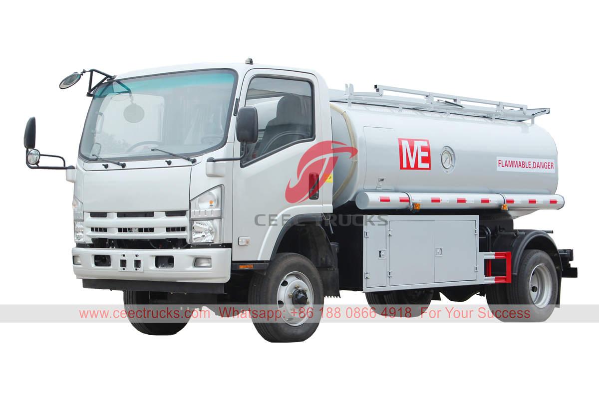 ISUZU 4&times;4 off-road fuel truck