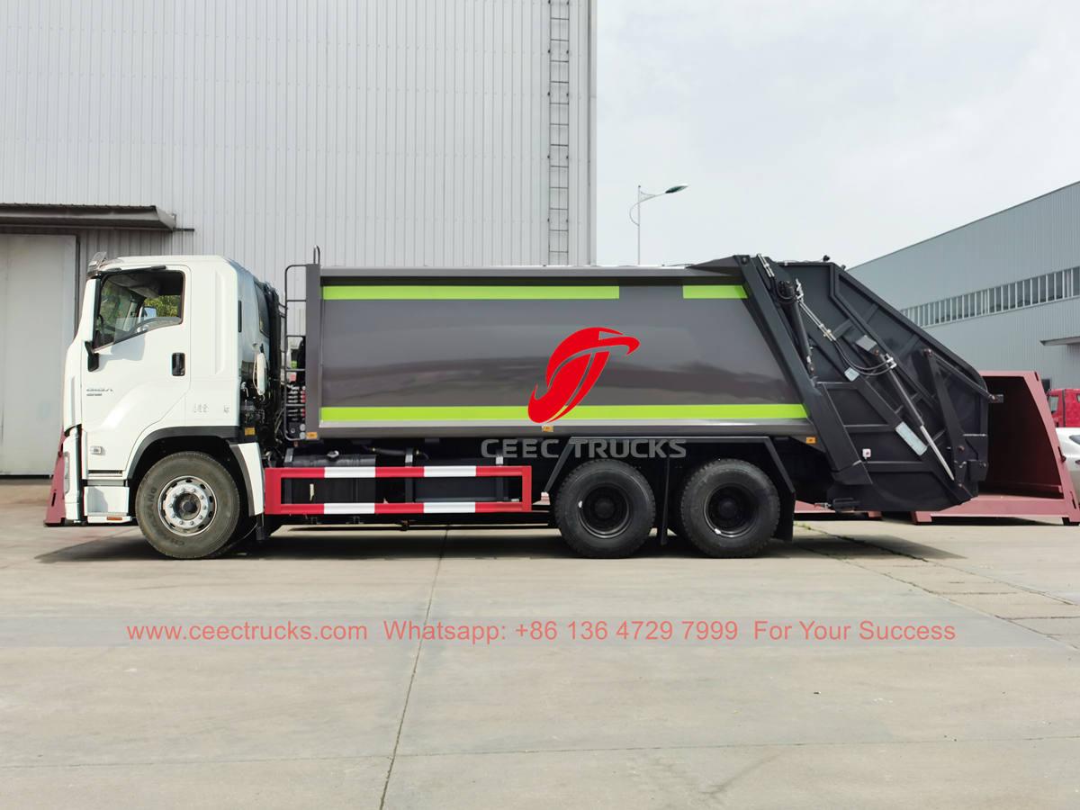 ISUZU GIGA 6&Atilde;4 trash compactor truck