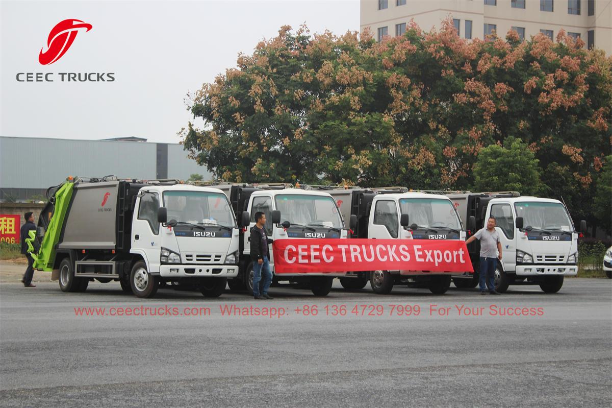 ISUZU Garbage compactors for export ISUZU Garbage compactors for export