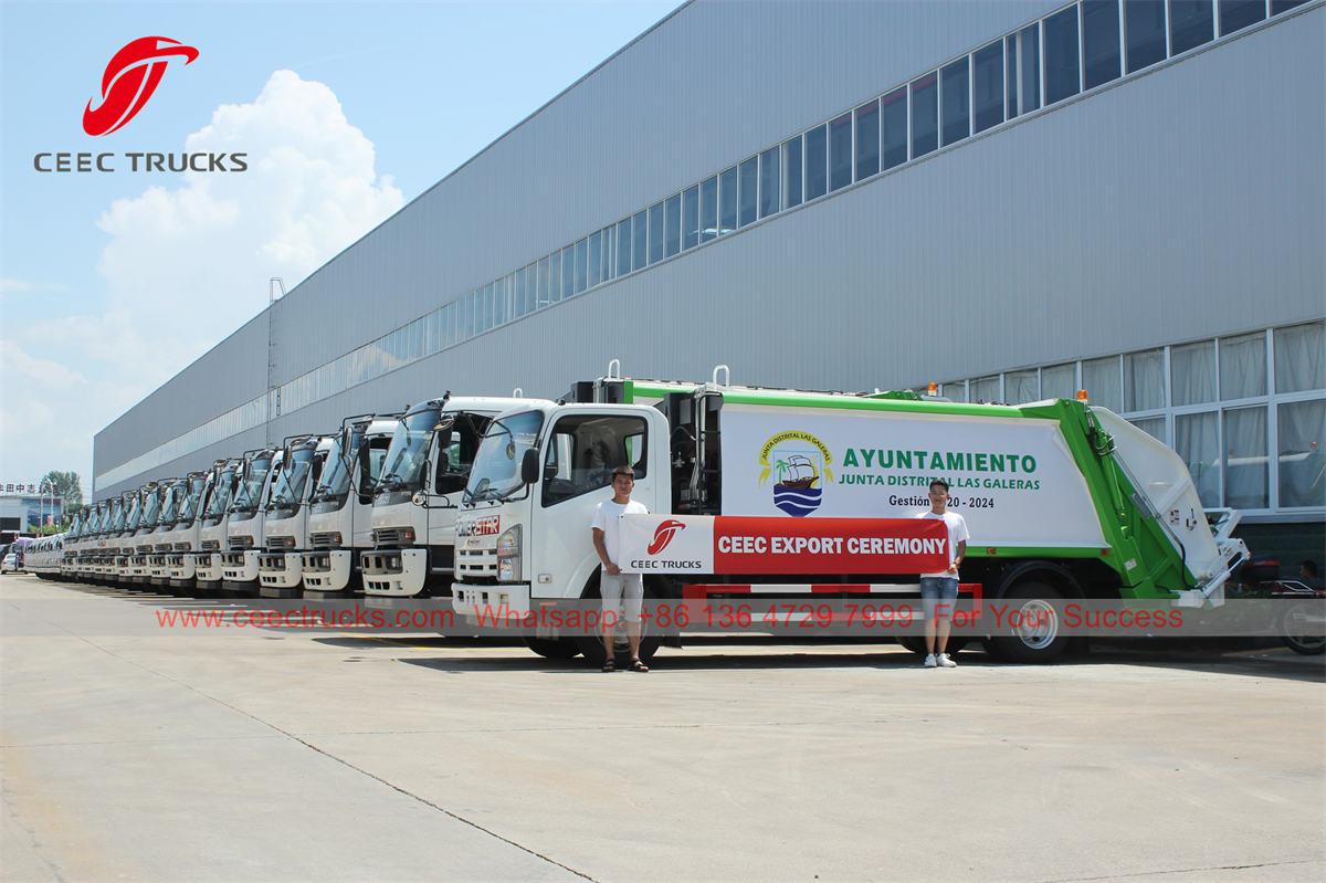 ISUZU garbage compactor manufacturer ISUZU garbage compactor manufacturer