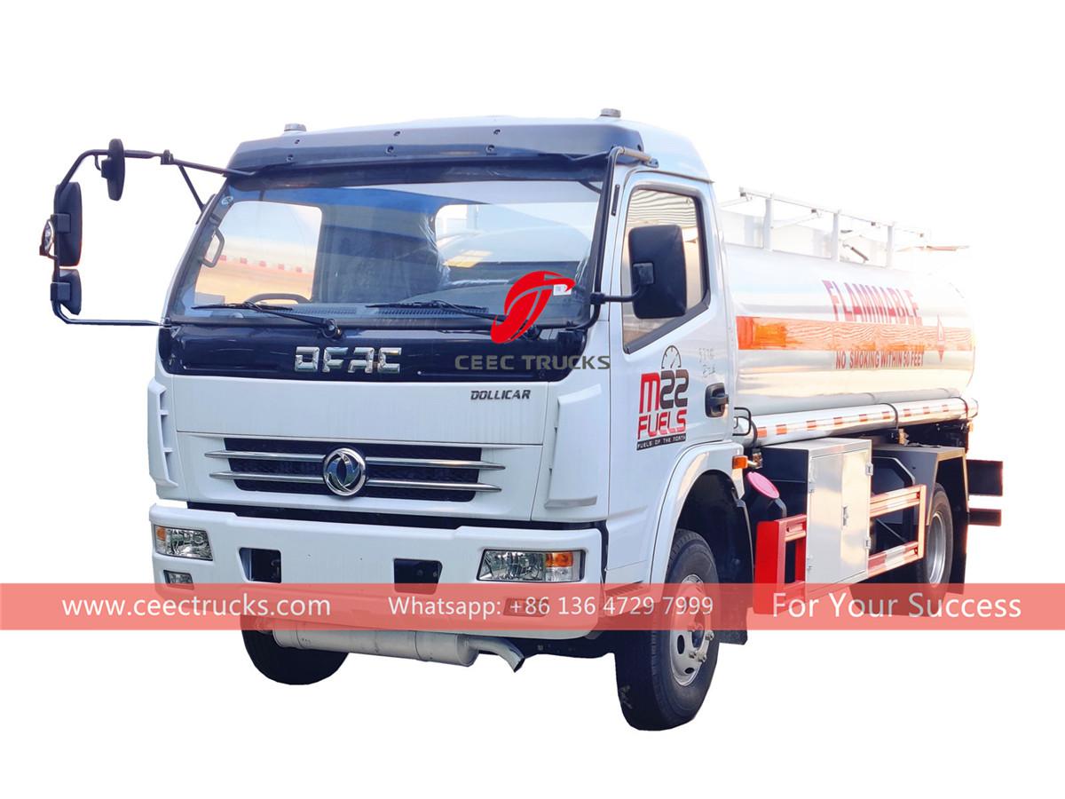DONGFENG 8000L fuel tanker trucks export to Africa DONGFENG 8000L fuel tanker trucks export to Africa