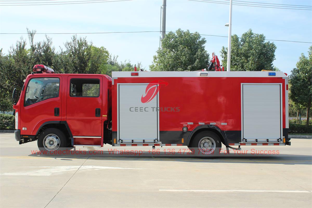 ISUZU water foam fire fighting truck ISUZU water foam fire fighting truck