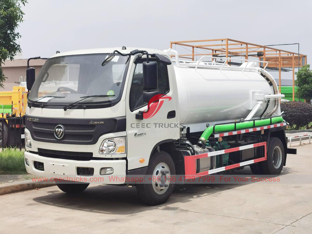 FOTON RHD sewer sucker truck FOTON RHD sewer sucker truck