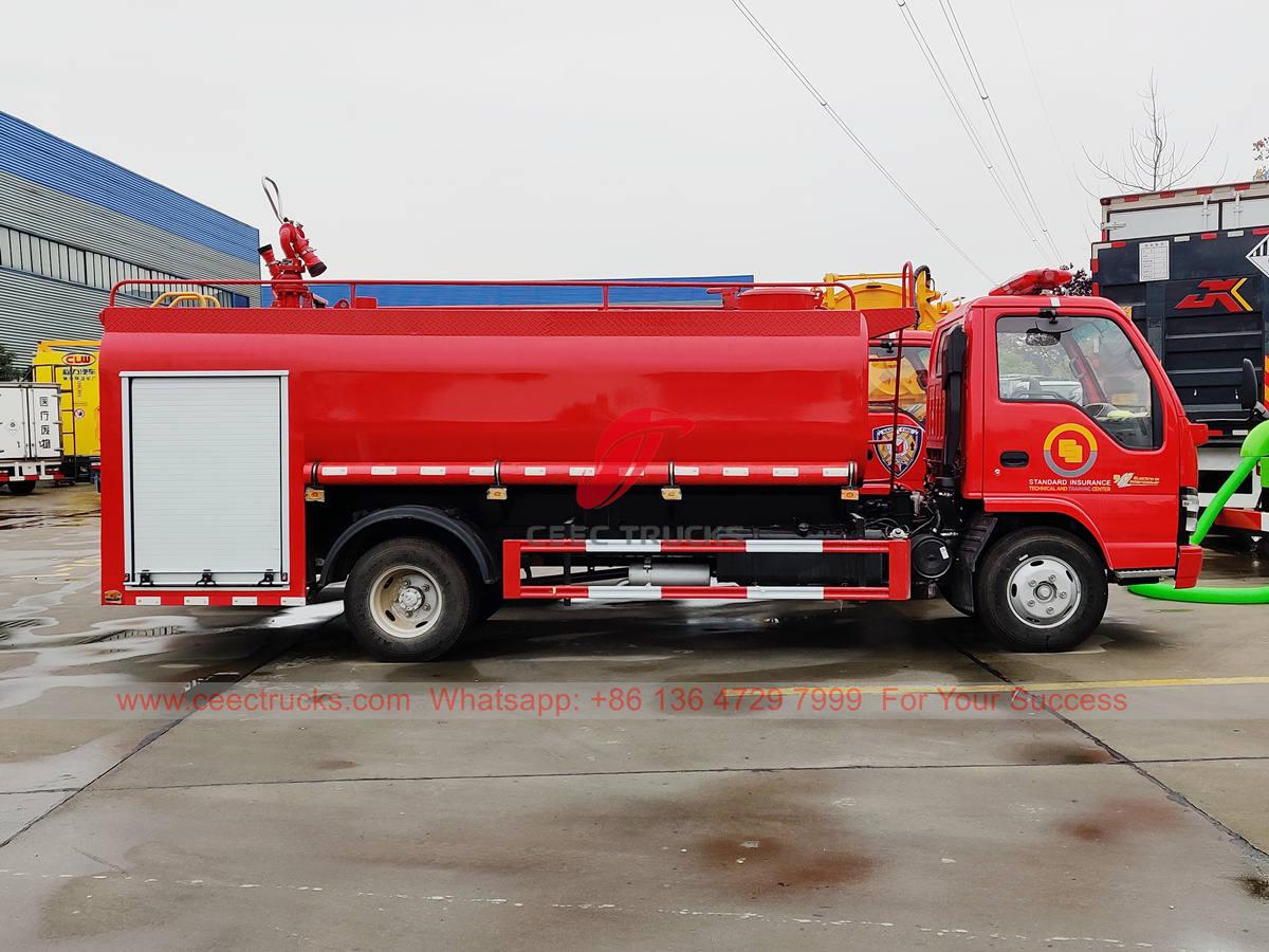 ISUZU 6 wheeler fire water bowser ISUZU 6 wheeler fire water bowser
