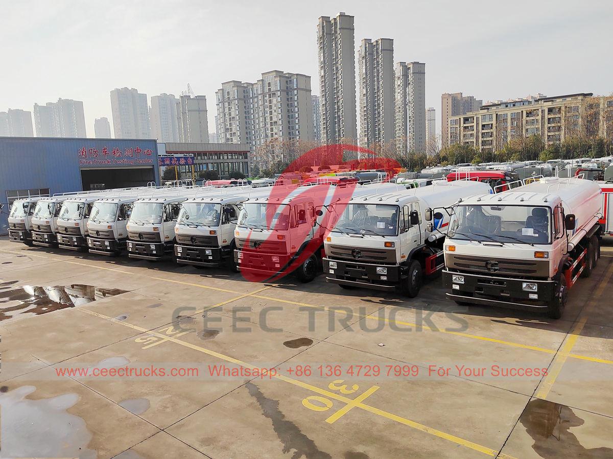 Dongfeng 6&Atilde;4 stainless steel water truck 
