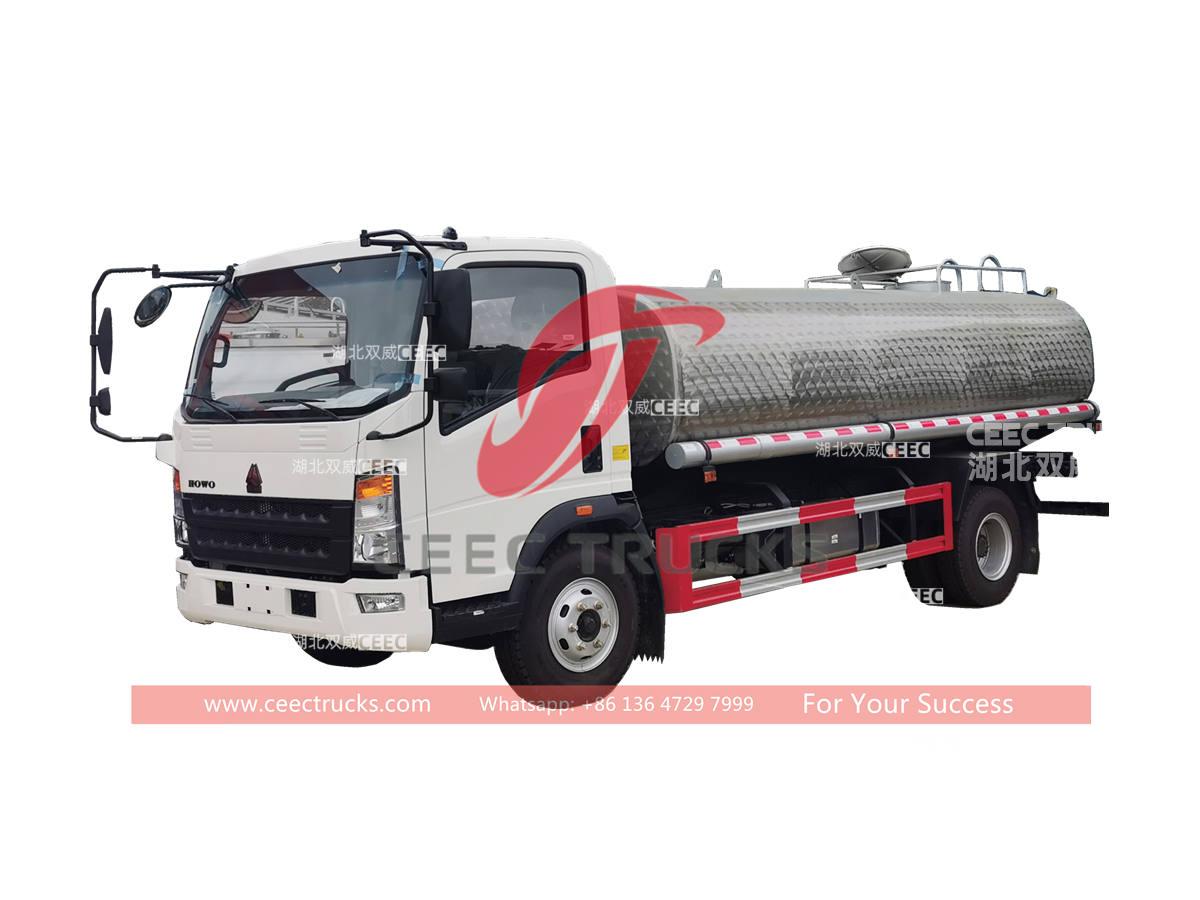 HOWO 4&Atilde;2 10000 liters potable water tank truck