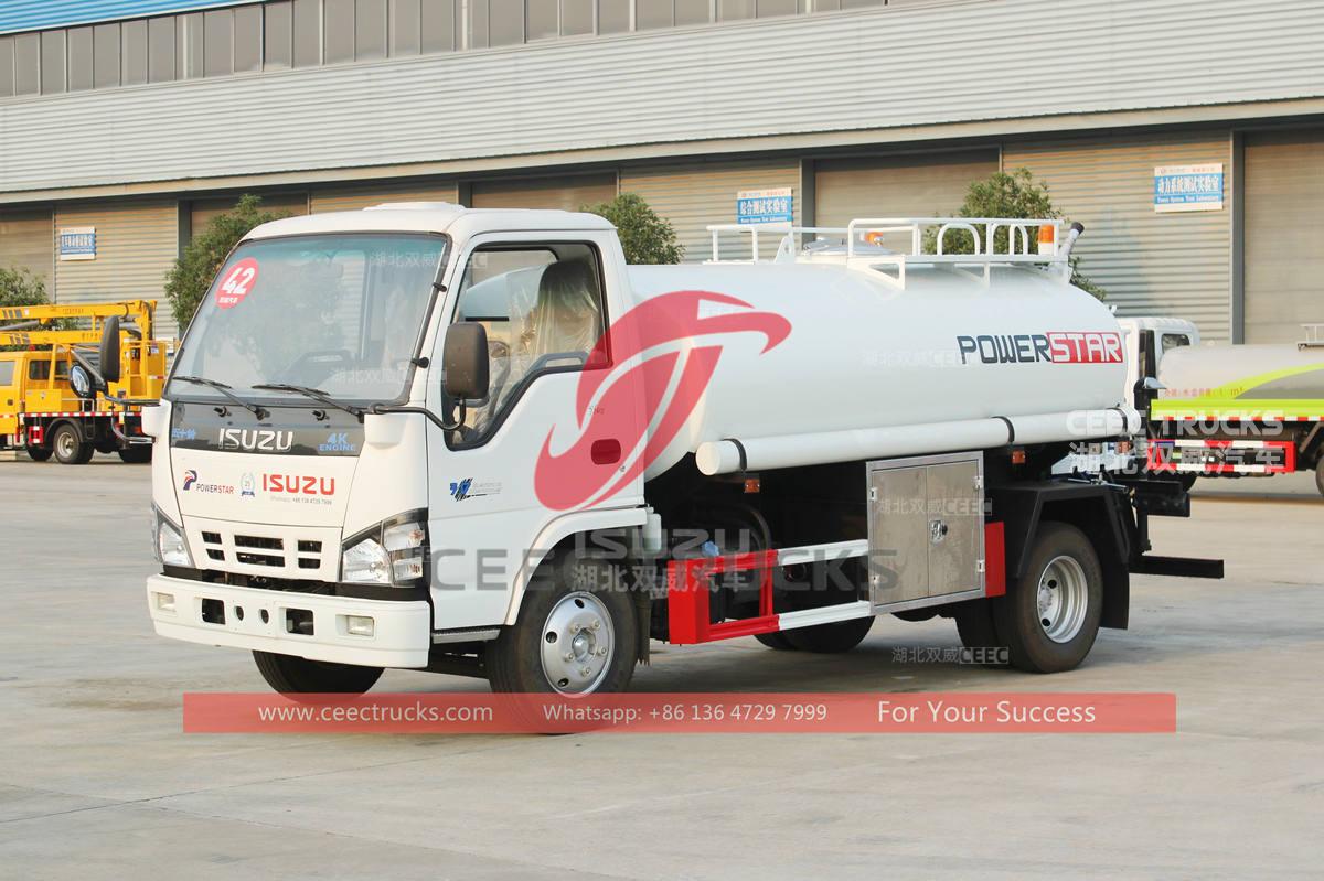 ISUZU 600P 4&times;2 5CBM potable water tank truck