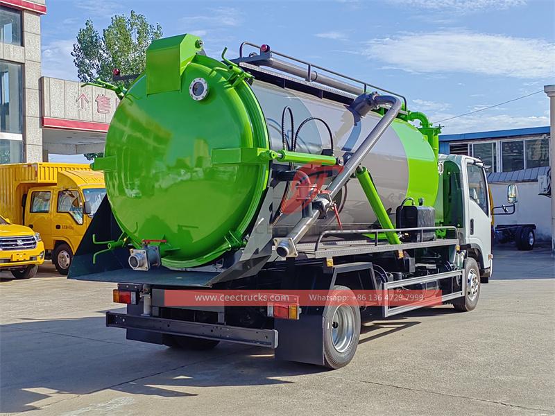 ISUZU NPR 8000L sewage tank truck ISUZU NPR 8000L sewage tank truck
