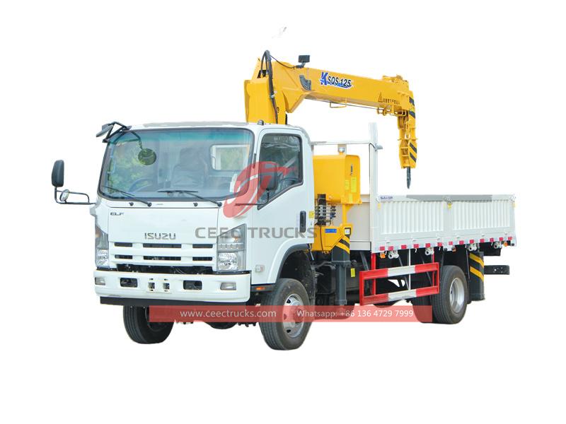ISUZU 4X4 NPR crane truck ISUZU 4X4 NPR crane truck