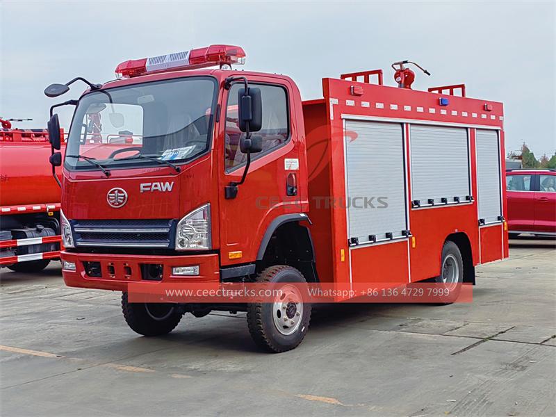 FAW forest fire fighting truck FAW forest fire fighting truck