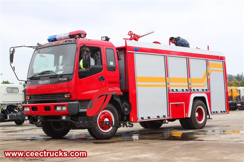 Isuzu FVR foam water fire truck Isuzu FVR foam water fire truck