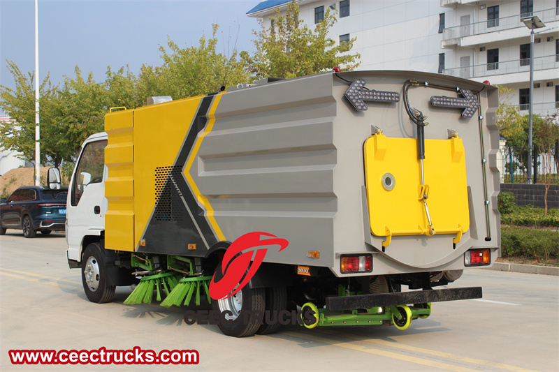 Isuzu&nbsp;Brush&nbsp;type&nbsp;Street&nbsp;sweeping&nbsp;Truck