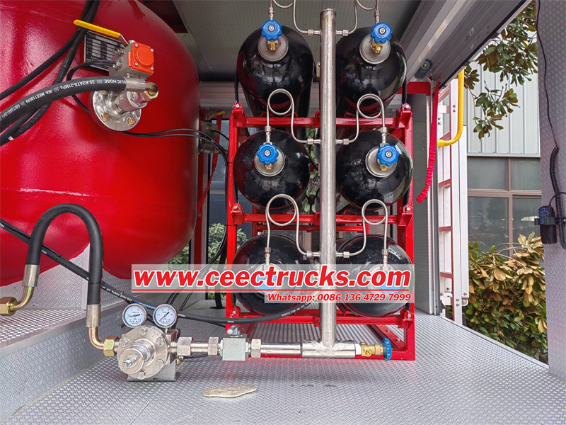 ISUZU NKR Nitrogen fire truck ISUZU NKR Nitrogen fire truck