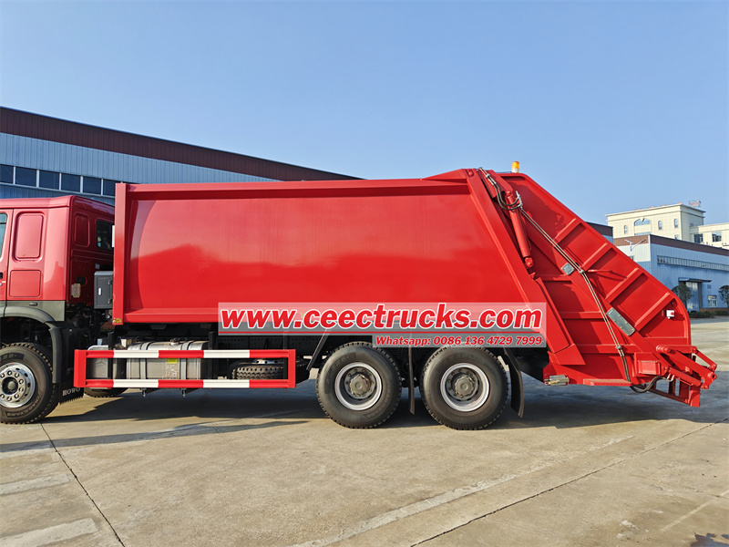 HOWO 20CBM garbage compactor truck HOWO 20CBM garbage compactor truck