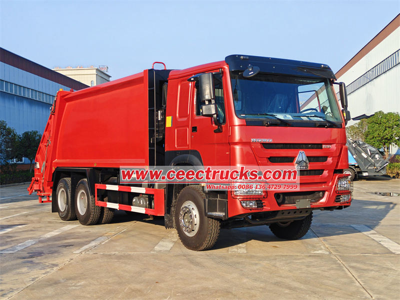 HOWO 20CBM garbage compactor truck HOWO 20CBM garbage compactor truck