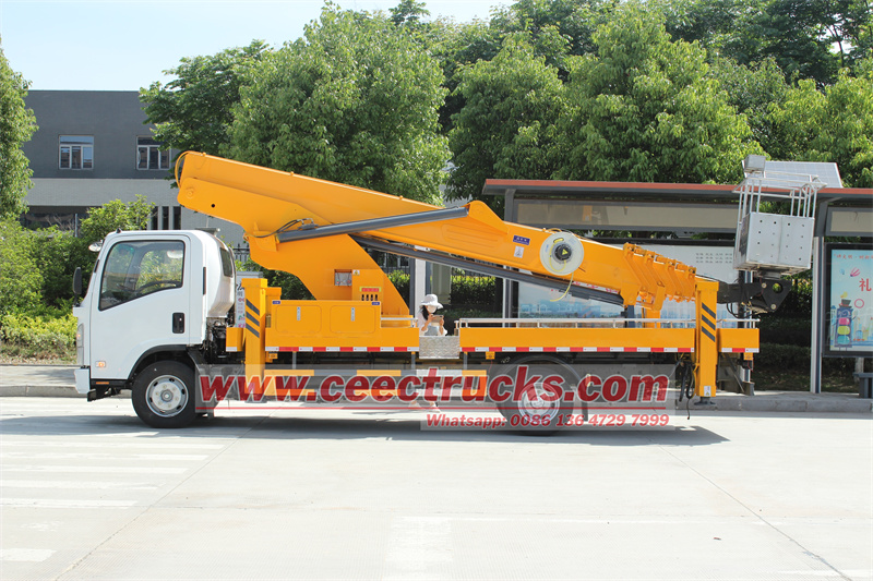 ISUZU aerial platform truck