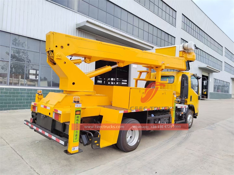 Isuzu Insulation Aerial Lift and Bucket Truck Isuzu Insulation Aerial Lift and Bucket Truck