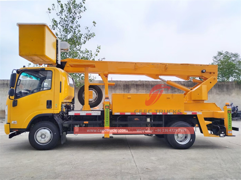 Isuzu Insulation Aerial Lift and Bucket Truck Isuzu Insulation Aerial Lift and Bucket Truck
