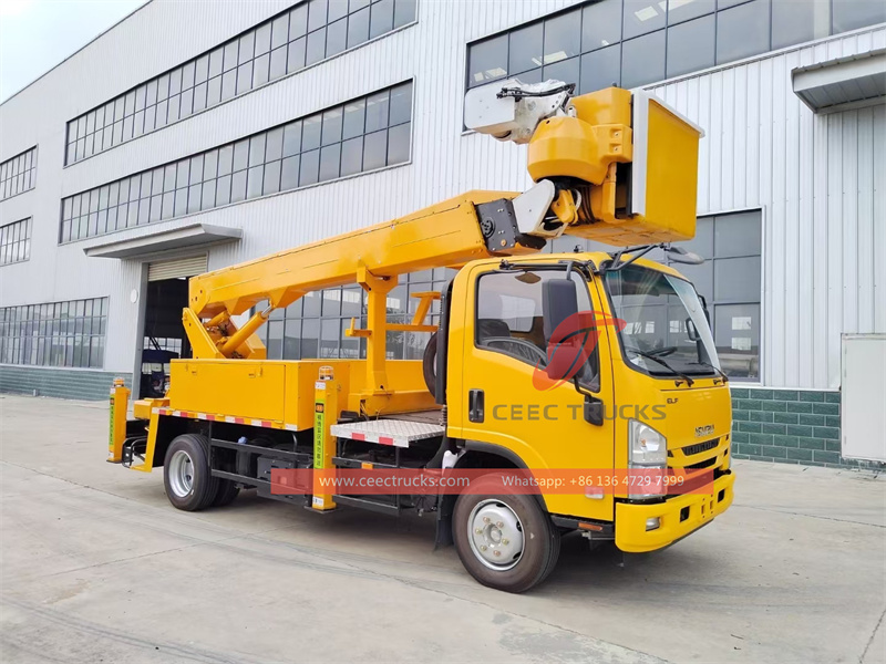 Isuzu Insulation Aerial Lift and Bucket Truck Isuzu Insulation Aerial Lift and Bucket Truck