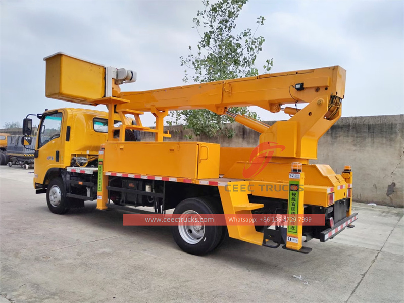 Isuzu Insulation Aerial Lift and Bucket Truck Isuzu Insulation Aerial Lift and Bucket Truck