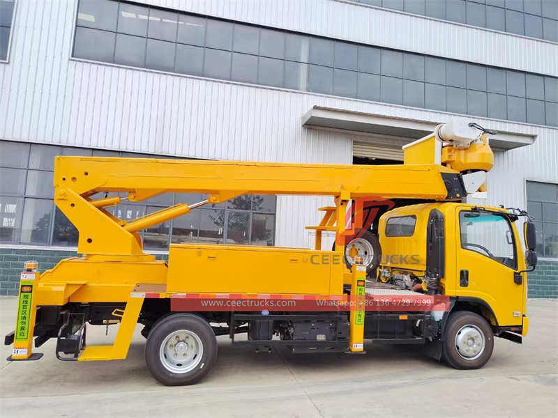 Isuzu Insulation Aerial Lift and Bucket Truck Isuzu Insulation Aerial Lift and Bucket Truck