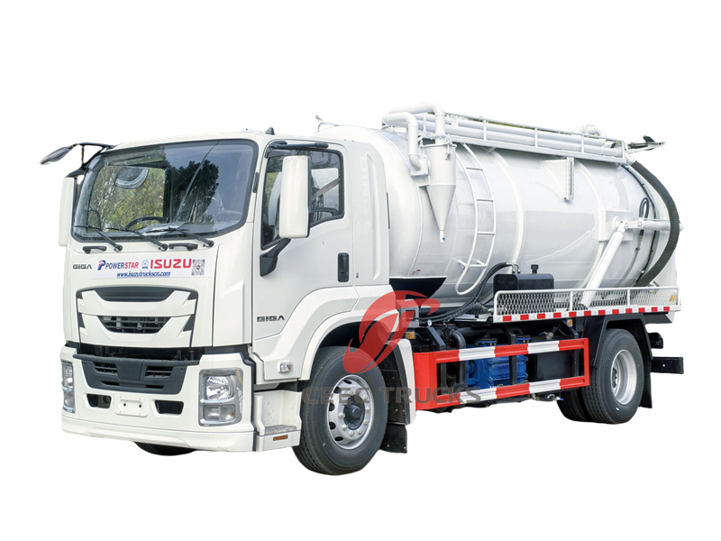 ISUZU FTR Clean Combined vacuum Sewage Tanker ISUZU FTR Clean Combined vacuum Sewage Tanker
