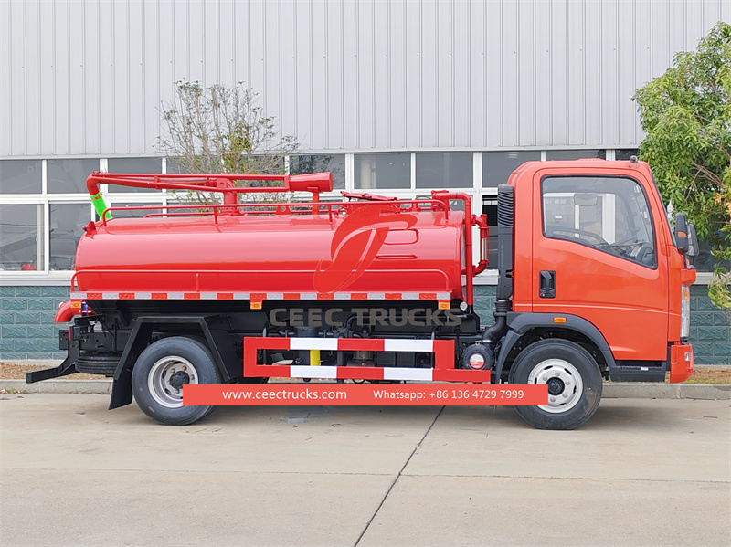 Howo light-duty 4000L septic tank truck Howo light-duty 4000L septic tank truck