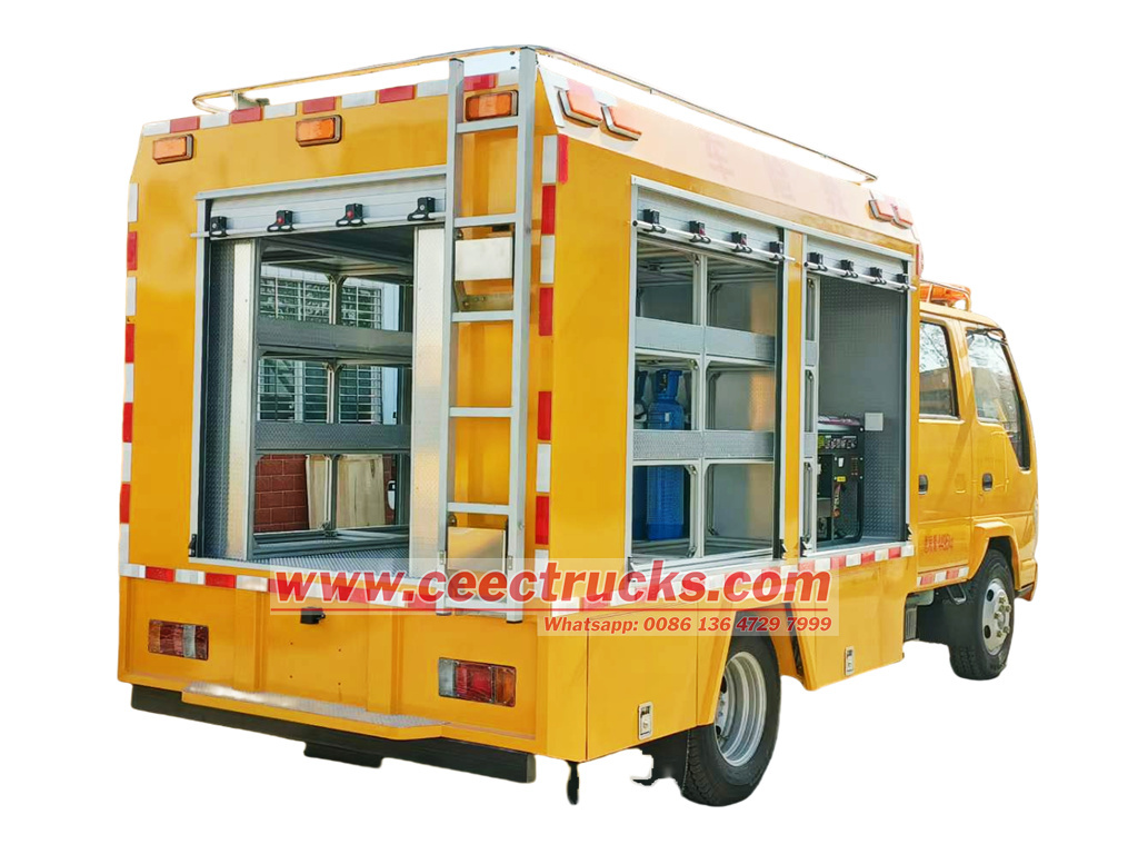 Isuzu telescopic lighting fire truck Isuzu telescopic lighting fire truck