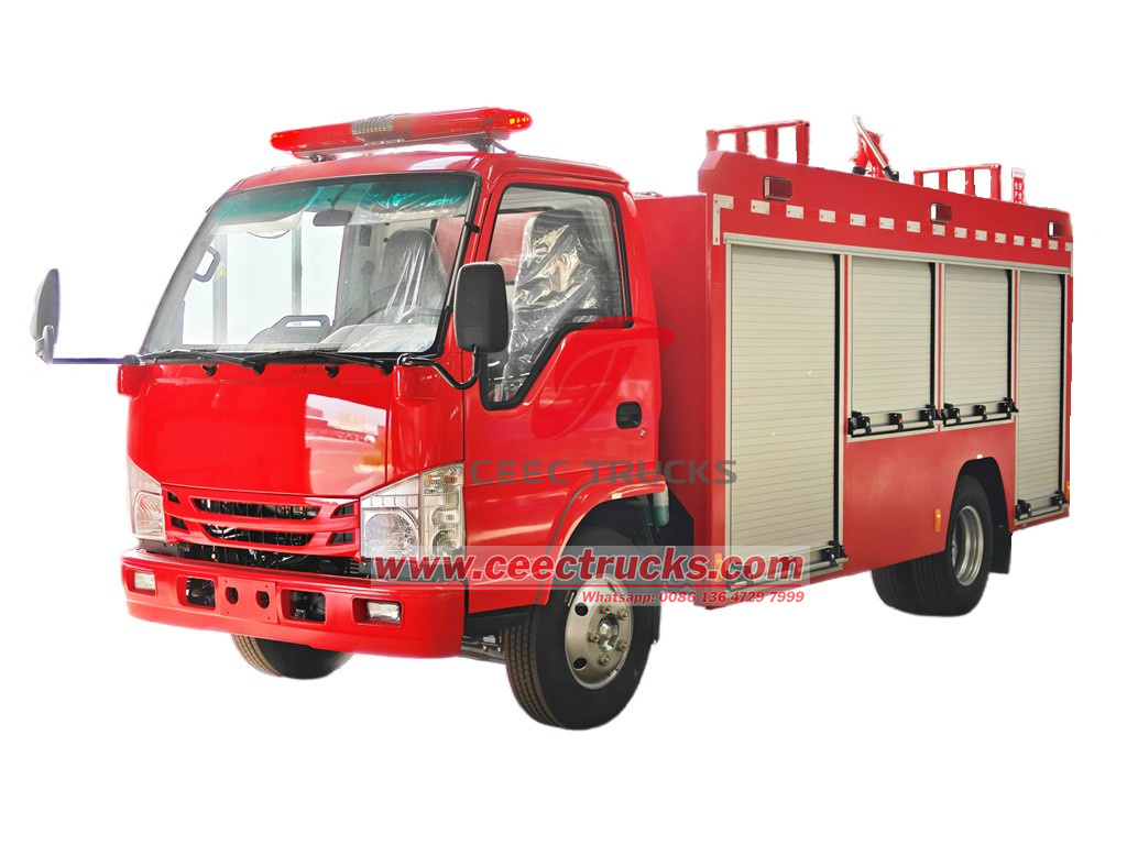ISUZU 3000L water tanker fire engine ISUZU 3000L water tanker fire engine