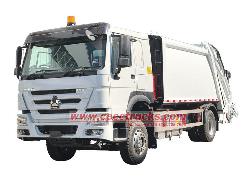 HOWO 4x2 waste compaction truck