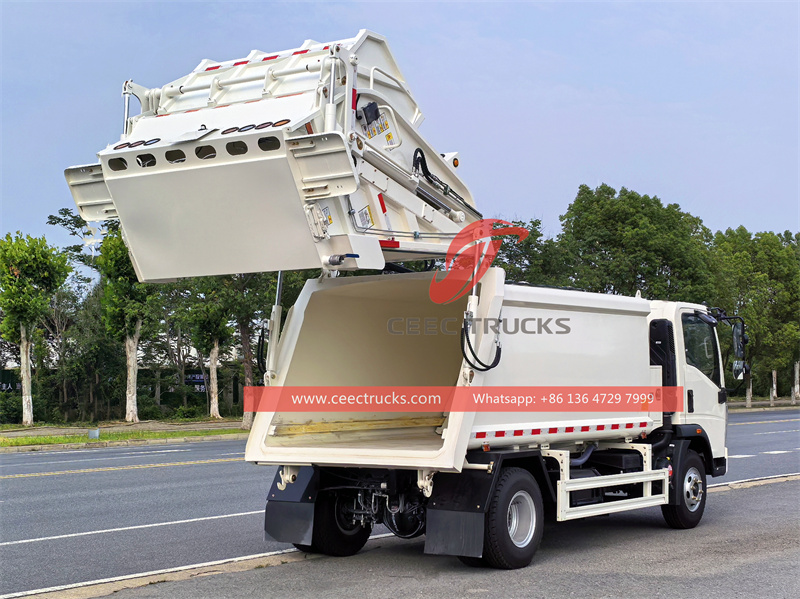 Howo rear loader garbage truck