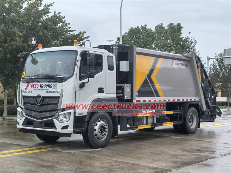 FOTON16cbm trash compactor trucks for sale