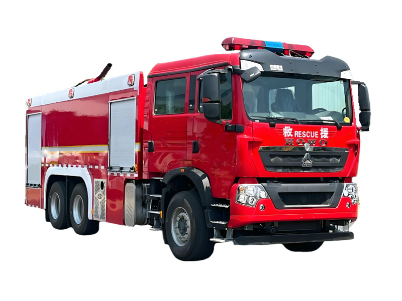 Howo heavy fire dry powder truck